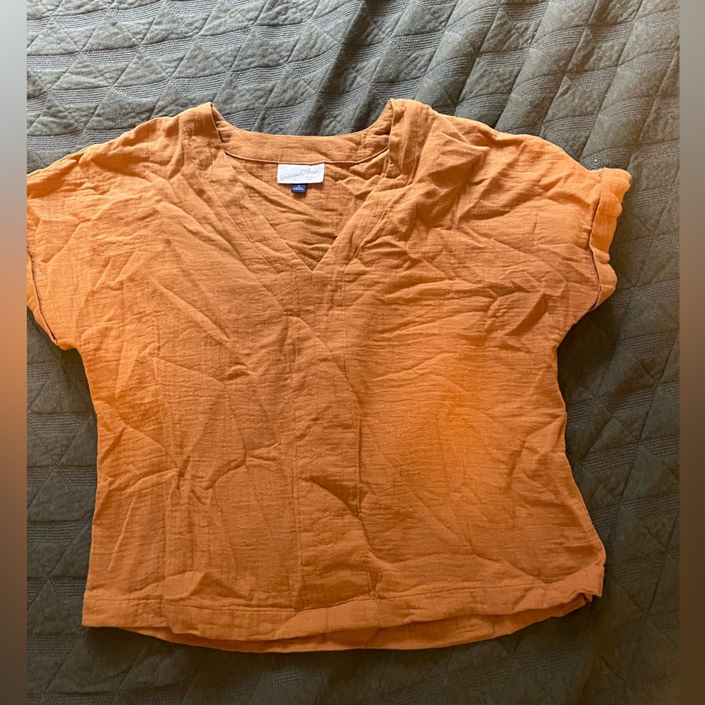 Target yellow/orange short sleeve shirt